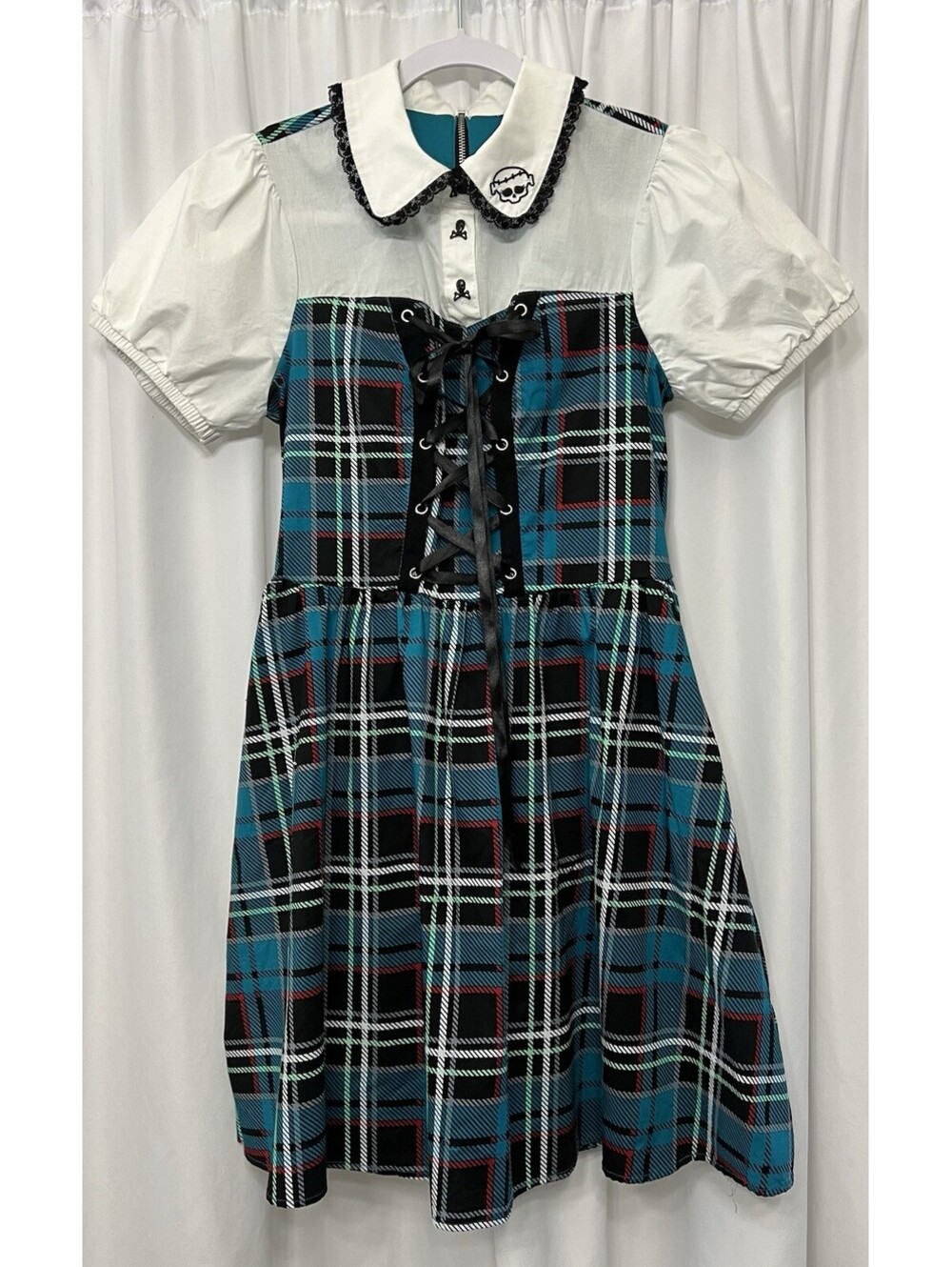 Hot Topic Monster High Frankie Stein Dress Cosplay Size SM New